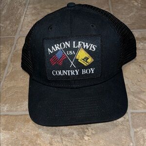 Aaron Lewis USA Country Boy Black Hat